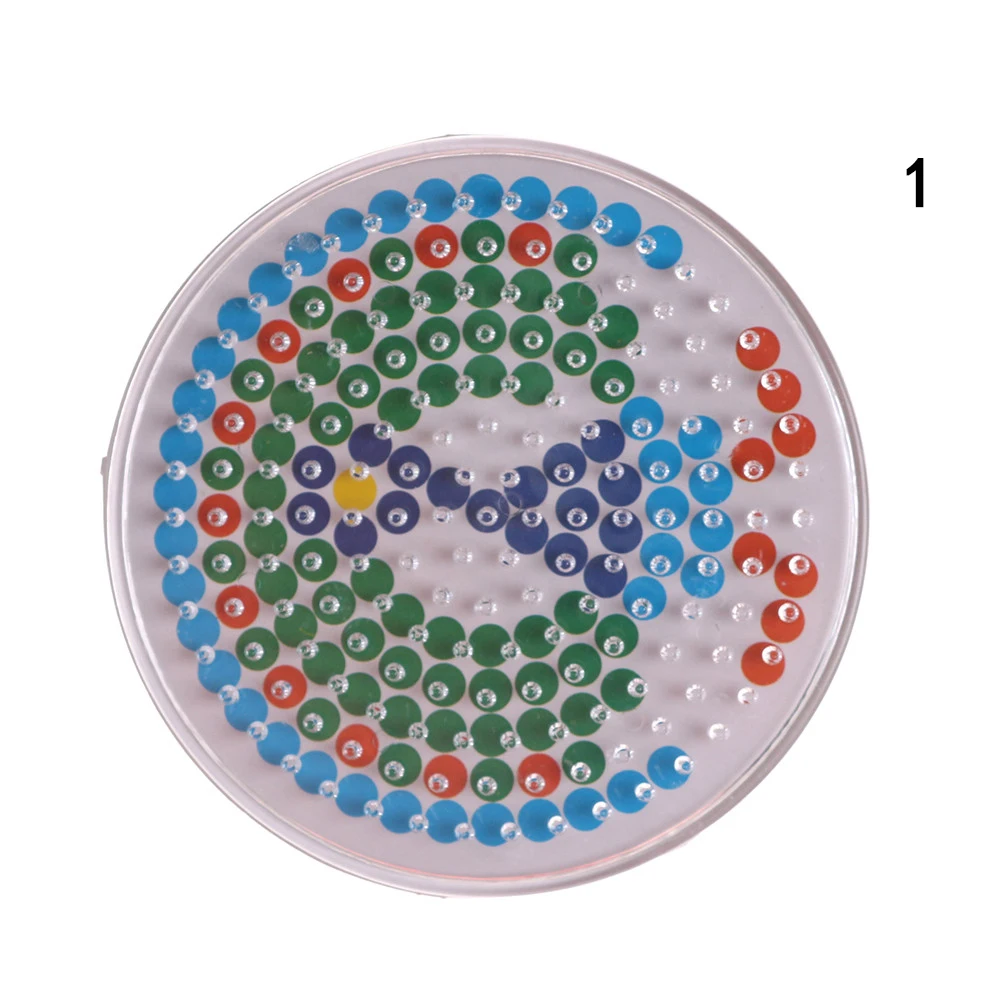 1 шт. пазлы пегборды с цветными бумажными бусинами Хама перлер сделай сам дети