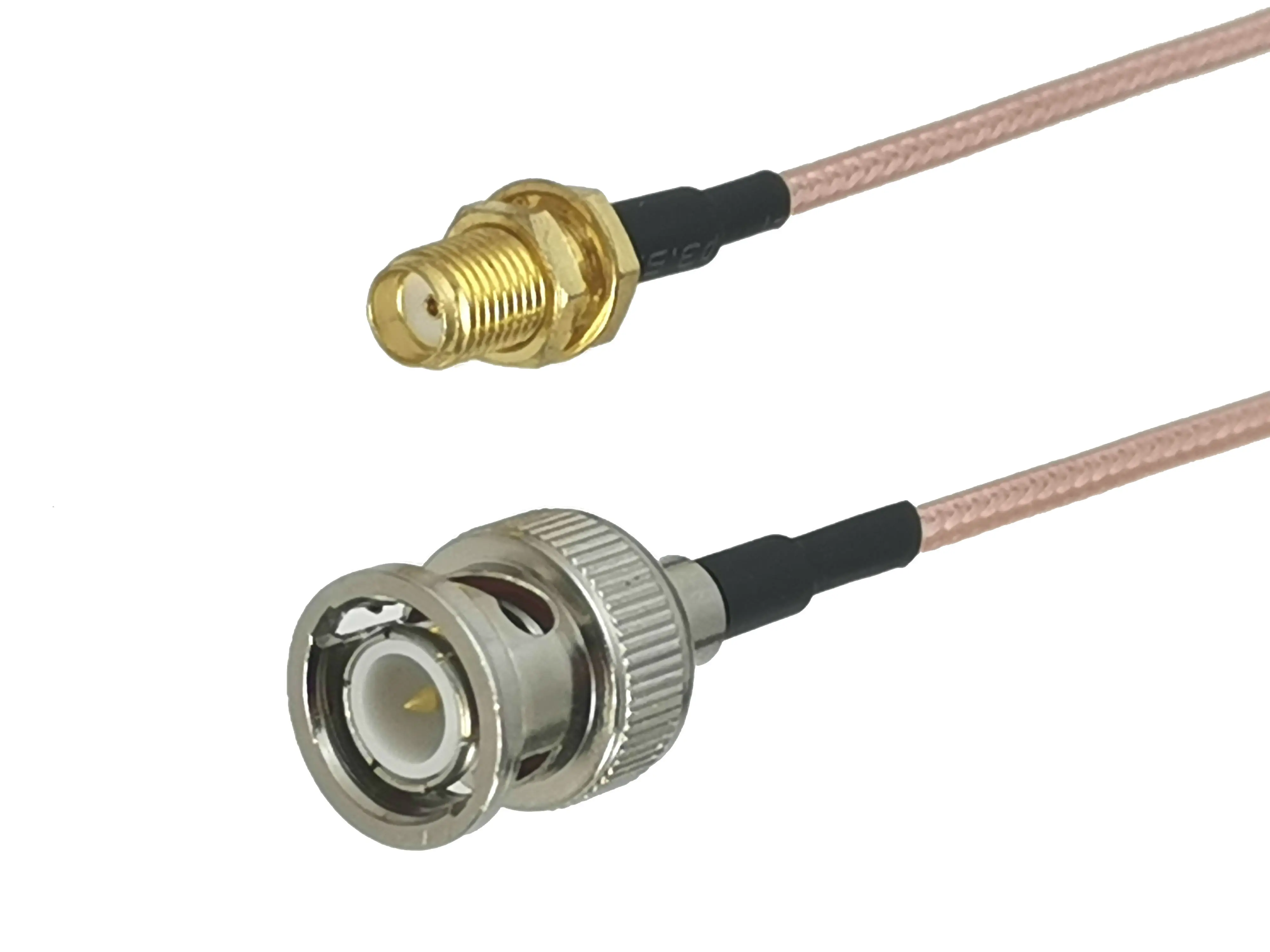 

1Pcs RG316 SMA Female Jack Bulkhead Nut to BNC Male plug Connector RF Coaxial Jumper Pigtail Cable For Radio Antenna 4inch~10M