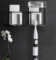 nordictoothbrush storage rack stainless steel bathroom accessories brush holder suction badezimmer household merchandises dh50ys