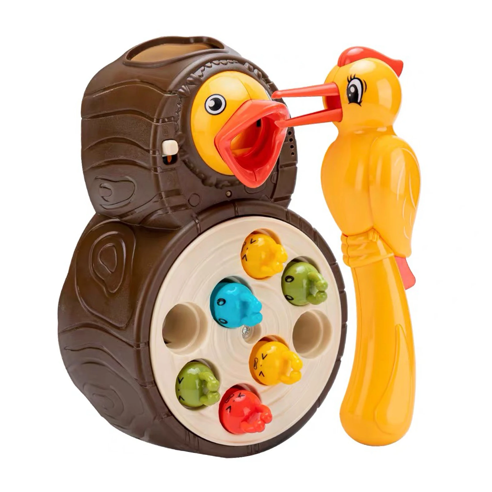 

Magnetic Toddler Toy Game Set Woodpecker Catch And Feed Game Fine Motor Skill Preschool Educational Toys For Girl And Boy