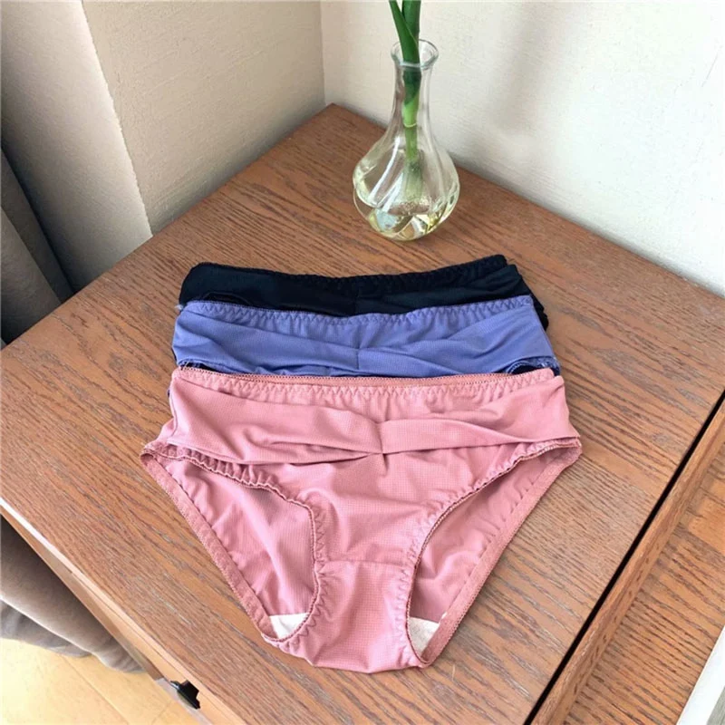 

Fashion Drawstring Gathered Bra Set Adjustment Wire Free Bra & Brief Set Sexy Seamless Lingeire Underwear