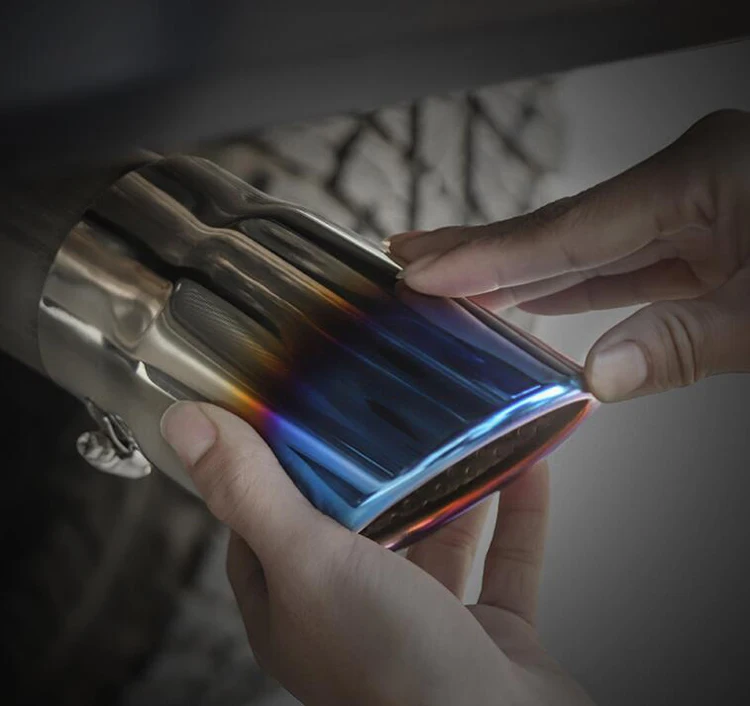 Аксессуары для автомобиля глушители задний хвост Exhause труба стальная выхлопная