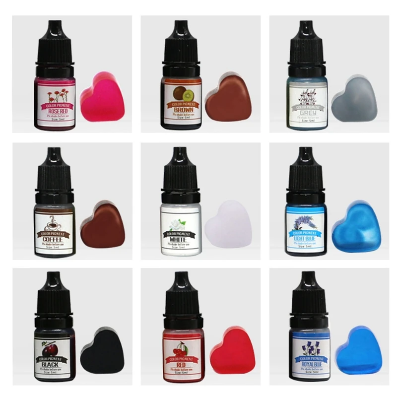 

24 Colors Epoxy Pigment UV Resin Dye DIY Jewelry Colorant Art Crafts Coloring