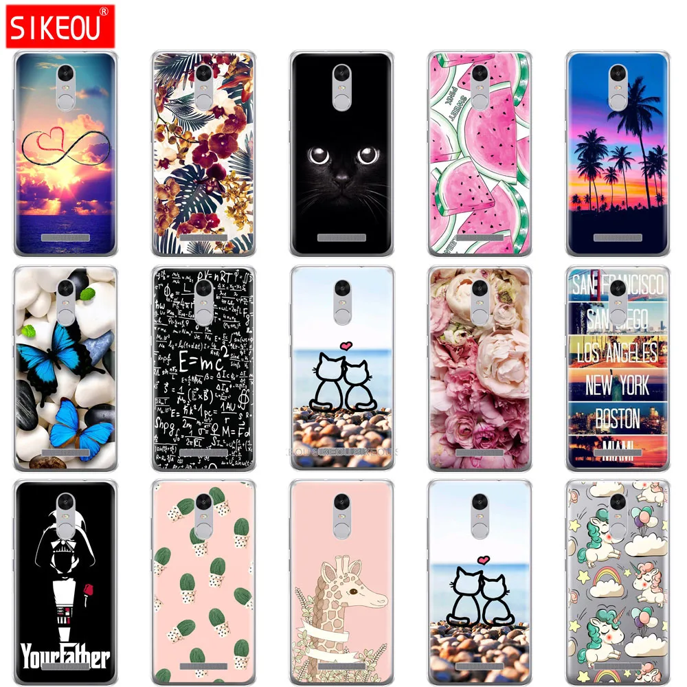 Силиконовый чехол из ТПУ для Xiaomi Redmi Note 3 pro телефона с бабочкой длиной 150