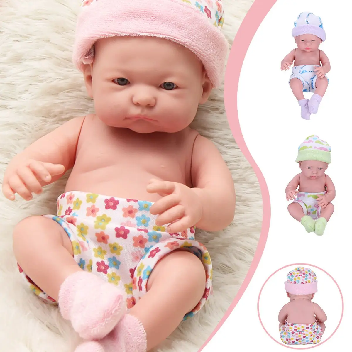 Игрушечная кукла для девочек игрушка детской кроватки размер 26 см новинка