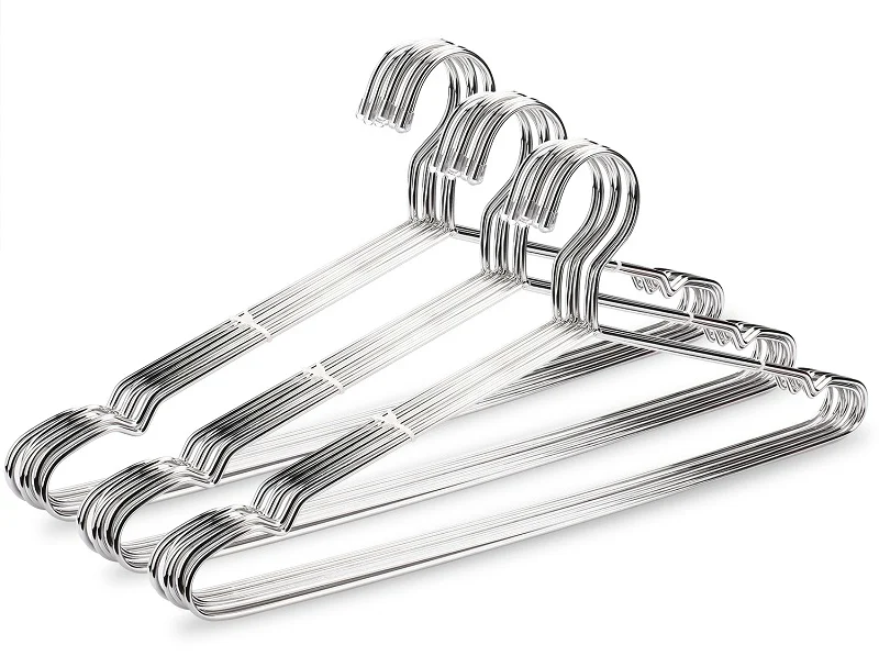 Прочные металлические вешалки 45 см из нержавеющей стали вешалка для пальто