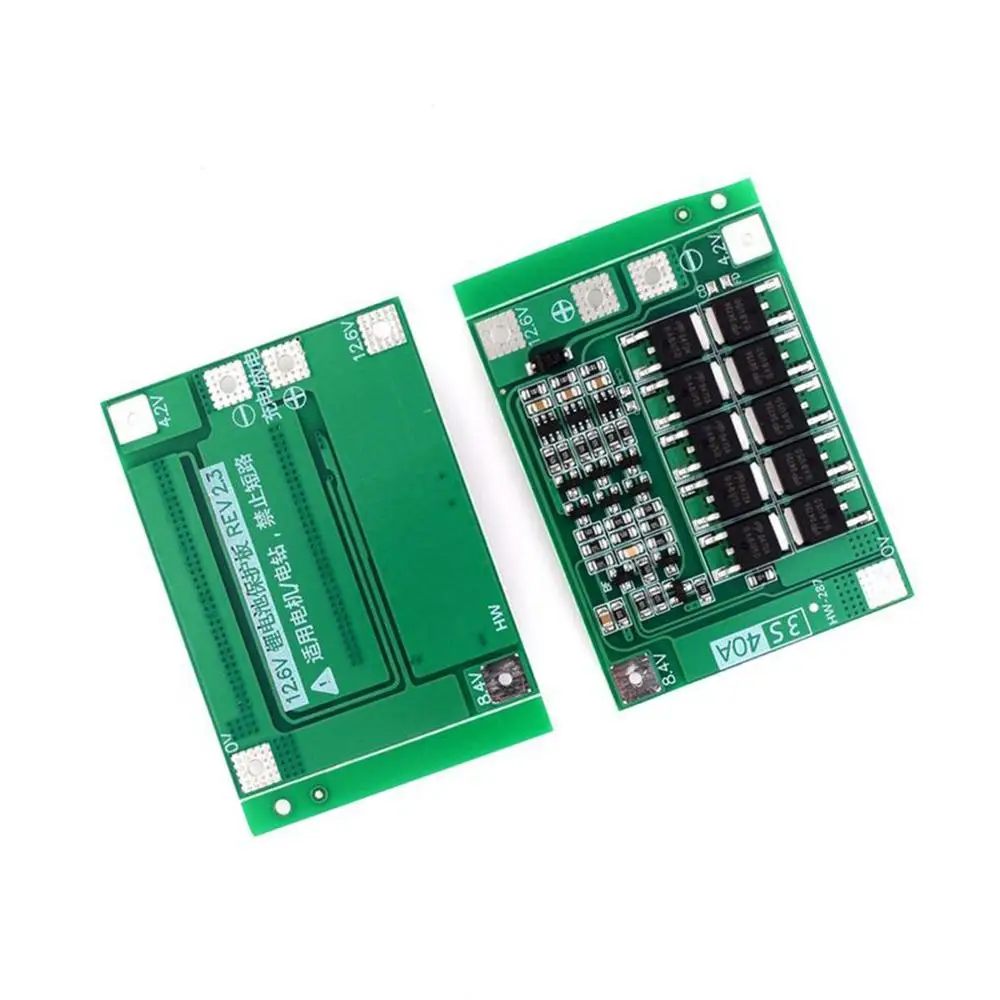Защитная пластина PCB BMS для зарядного устройства литий ионных и полимерных
