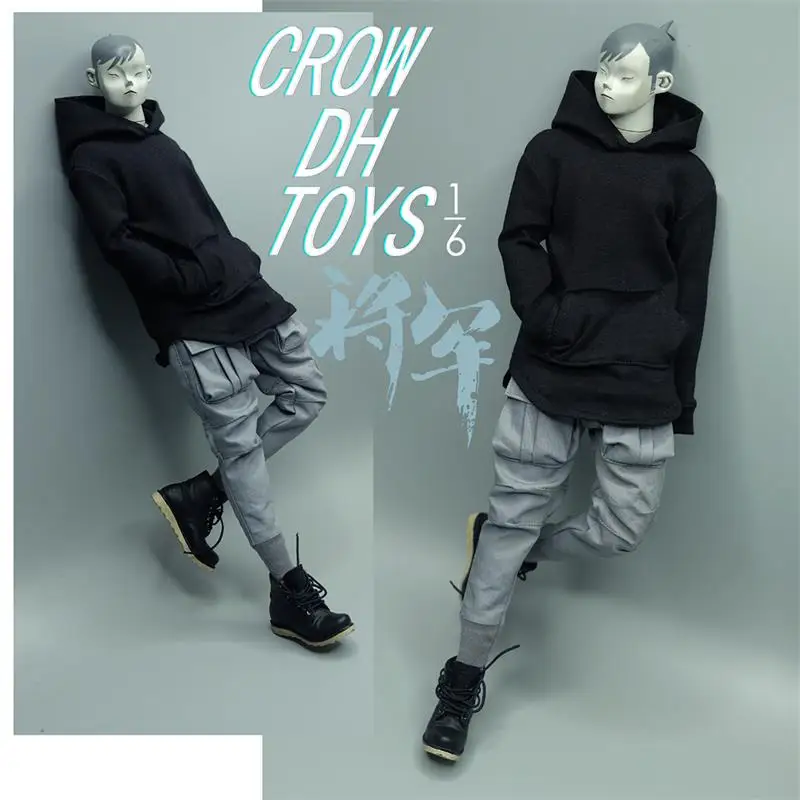 Лидер продаж 1/6 солдат CROWTOYS модные брюки с капюшоном без тела для большинства