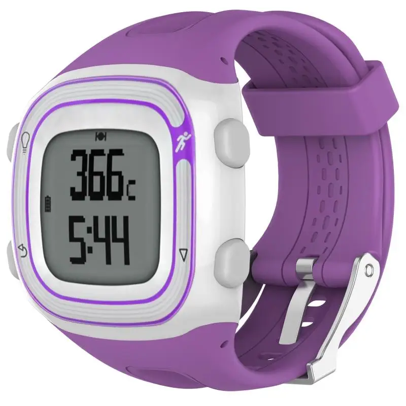 8 цветов для Garmin Forerunner 10 15 спортивный силиконовый браслет ремешок часов сменный