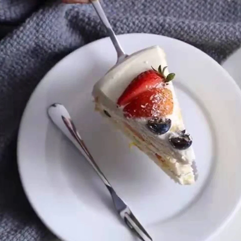 1 шт. нержавеющая сталь зубчатый край торт сервер лезвие резак Лопата кухня