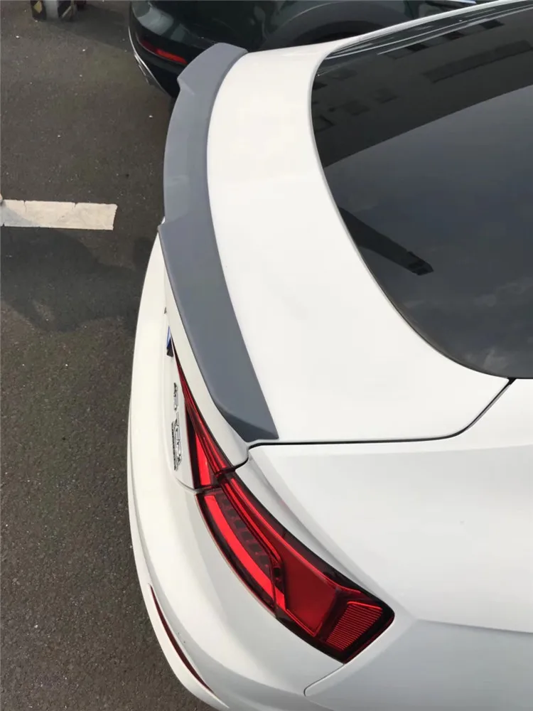 Спойлер для Audi A5 заднее крыло автомобиля из АБС-материала грунтовка цветной