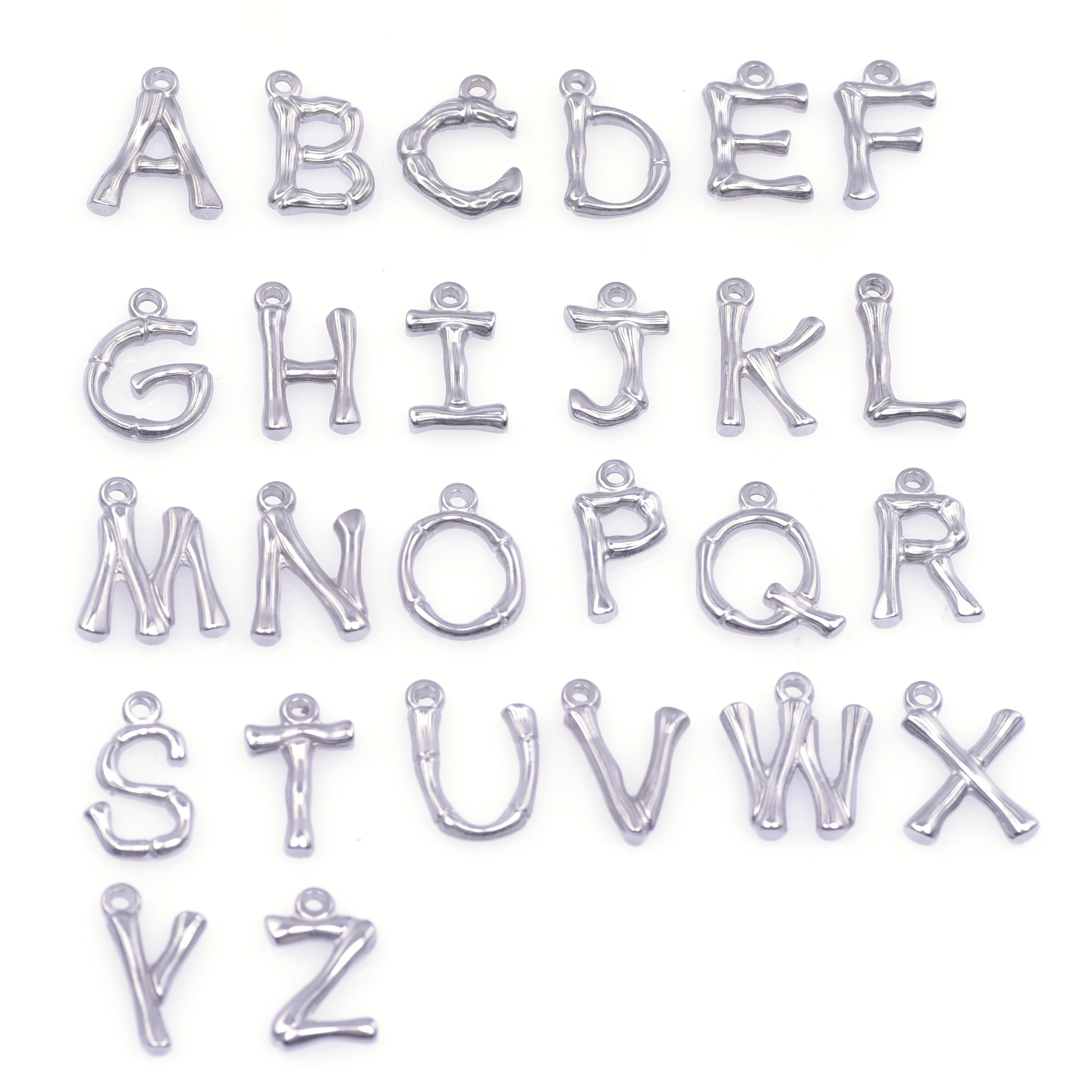 Модные буквы 5 шт./лот из нержавеющей стали аксессуары для изготовления ювелирных