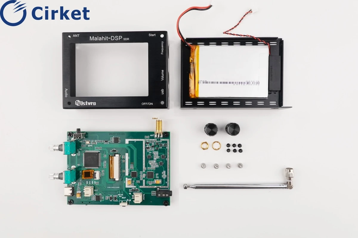 50 kHz-2GMHz 1.10b Malahite SDR The Latest /Newest Software Radio 3.5 Inch Touch Screen Ham Transceiver Receiver |