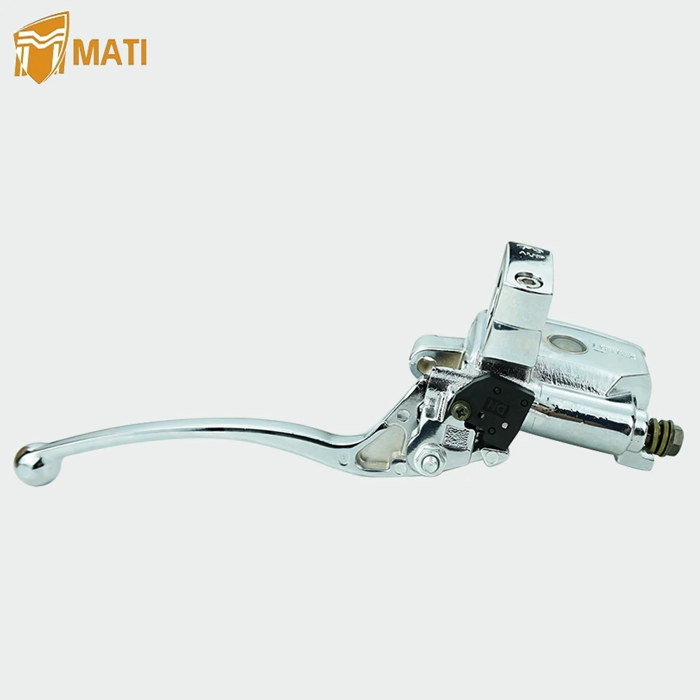 14 мм поршень мотоцикла хромированный тормозной цилиндр гидравлический насос 1