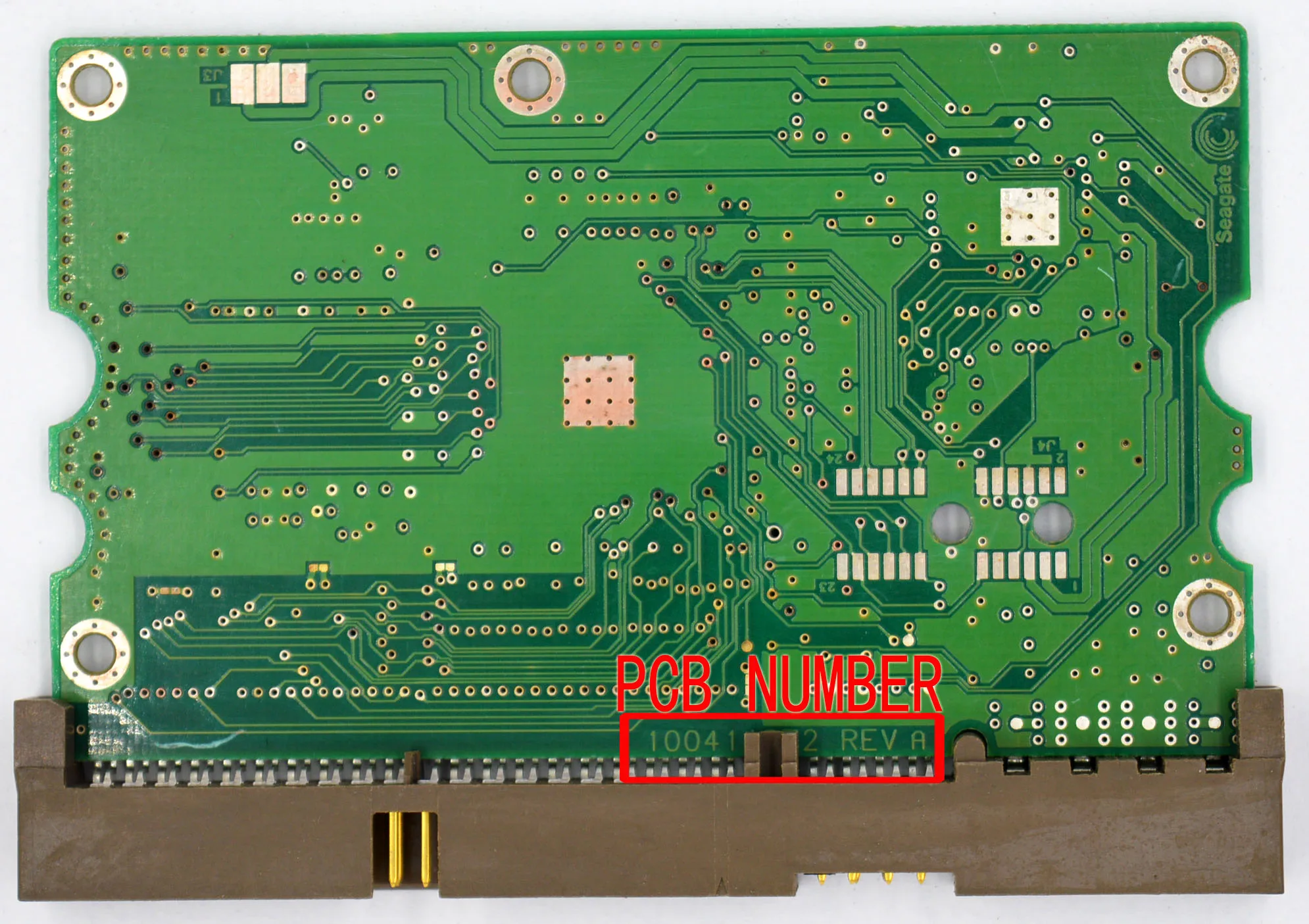 HDD PCB Seagate логическая плата 100414872 REV A / 100406541 100406542 для 3 5 IDE/PATA hdd восстановление