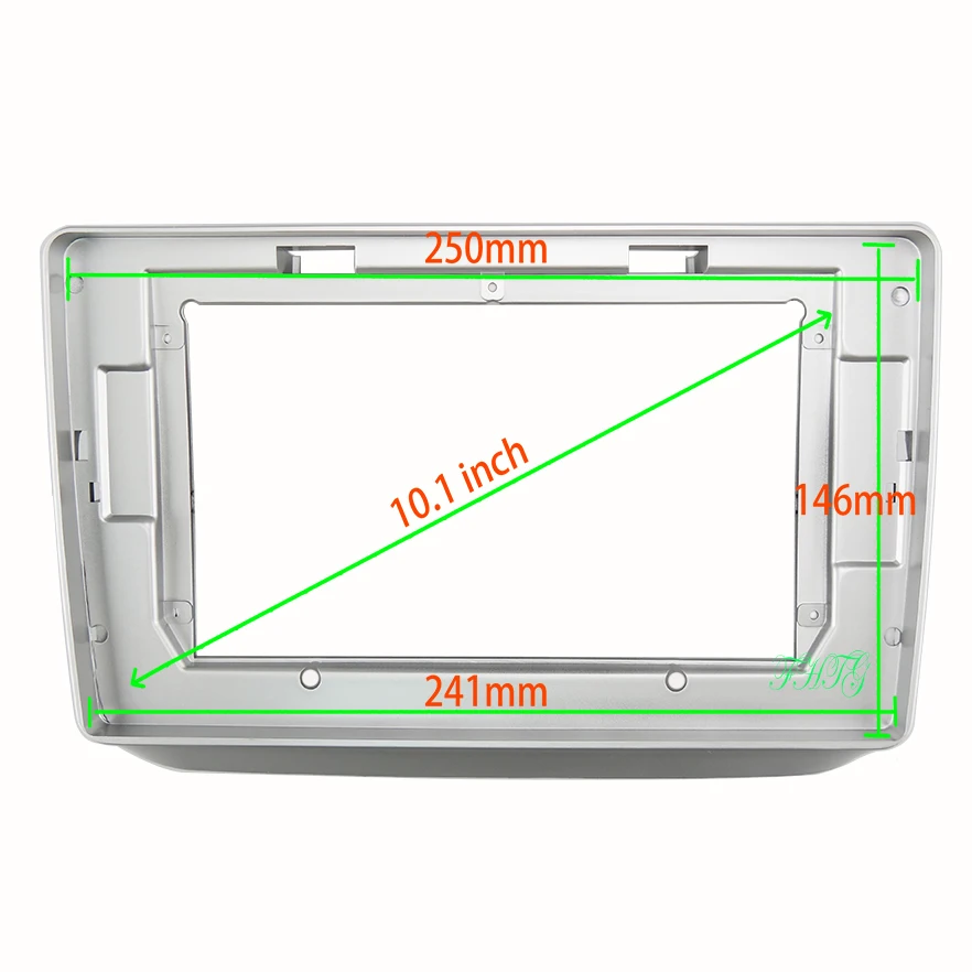 Автомобильная аудиорамка Fasxia 10 1 дюйма автомобильная радиоустановка панель gps