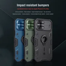 For iPhone 12/12 Pro Max Cover Nillkin CamShield Armor Slide Camera Protect Cover For iPhone 12 Pro Case