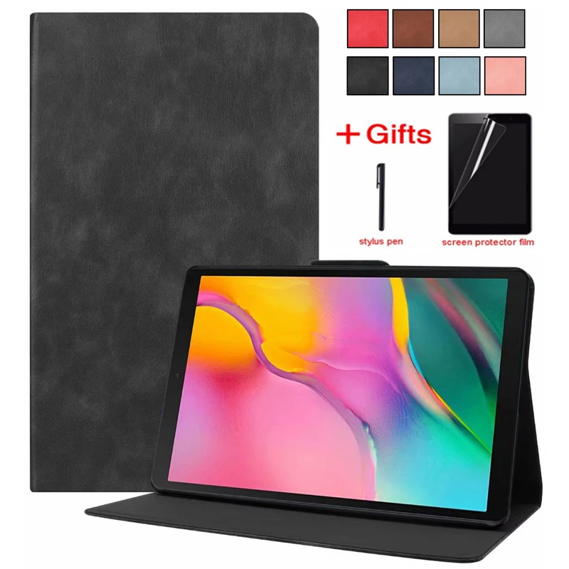 Премиум кожаный чехол для samsung Galaxy Tab A 10,1 SM-T510 SM-T515 T510 T515, чехол-подставка для samsung Tab A 10,1