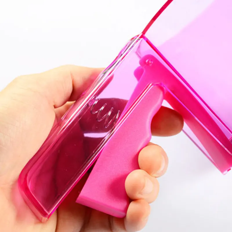 Домашний кухонный просеиватель с пластиковой ручкой давление случайный цвет 1