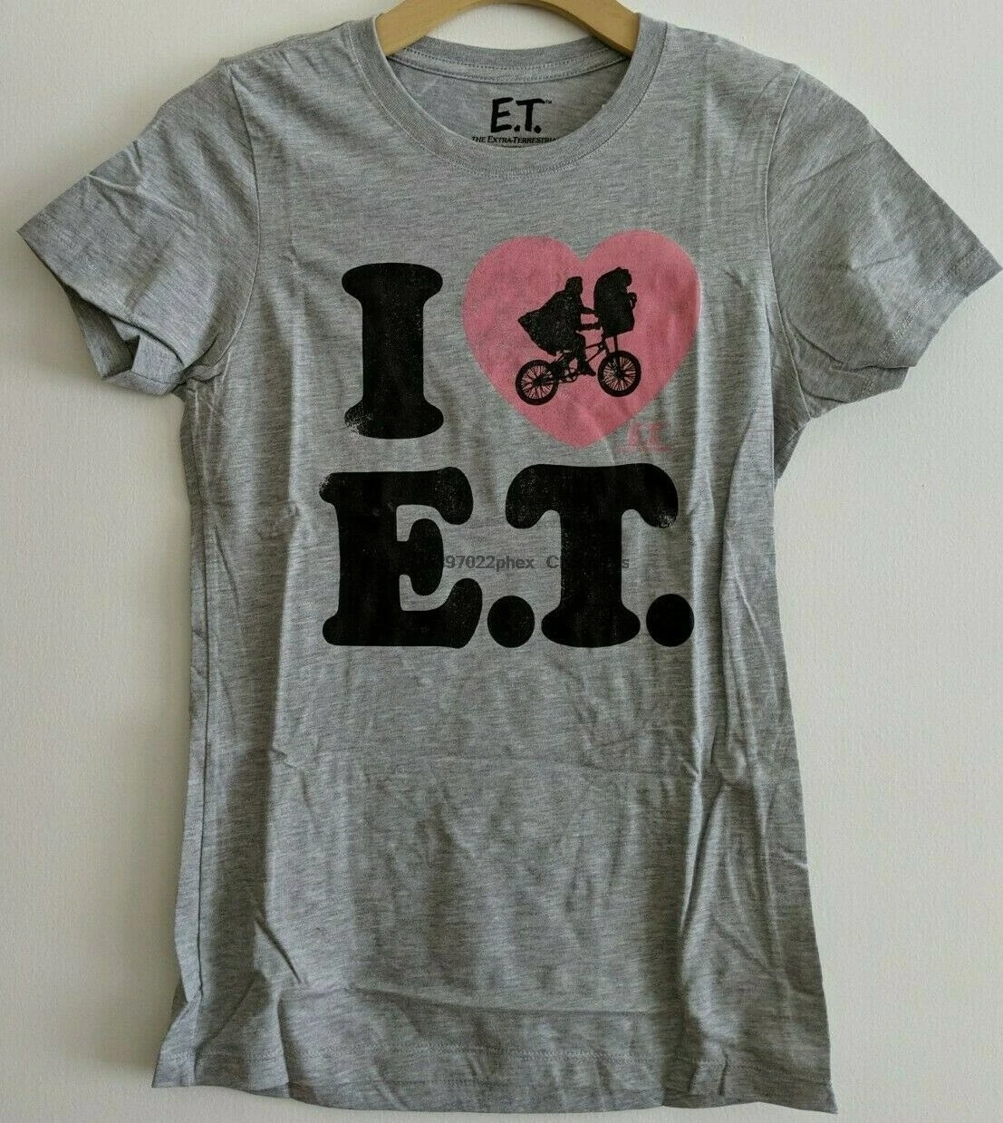 E.T. Официальная Лицензированная футболка с графическим рисунком и экстра