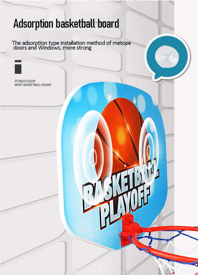 

New Basketball Backboard Hoop Set Multi-functional Durable Wall Suction Kids Mini Sports Toy Children Gifts Toy