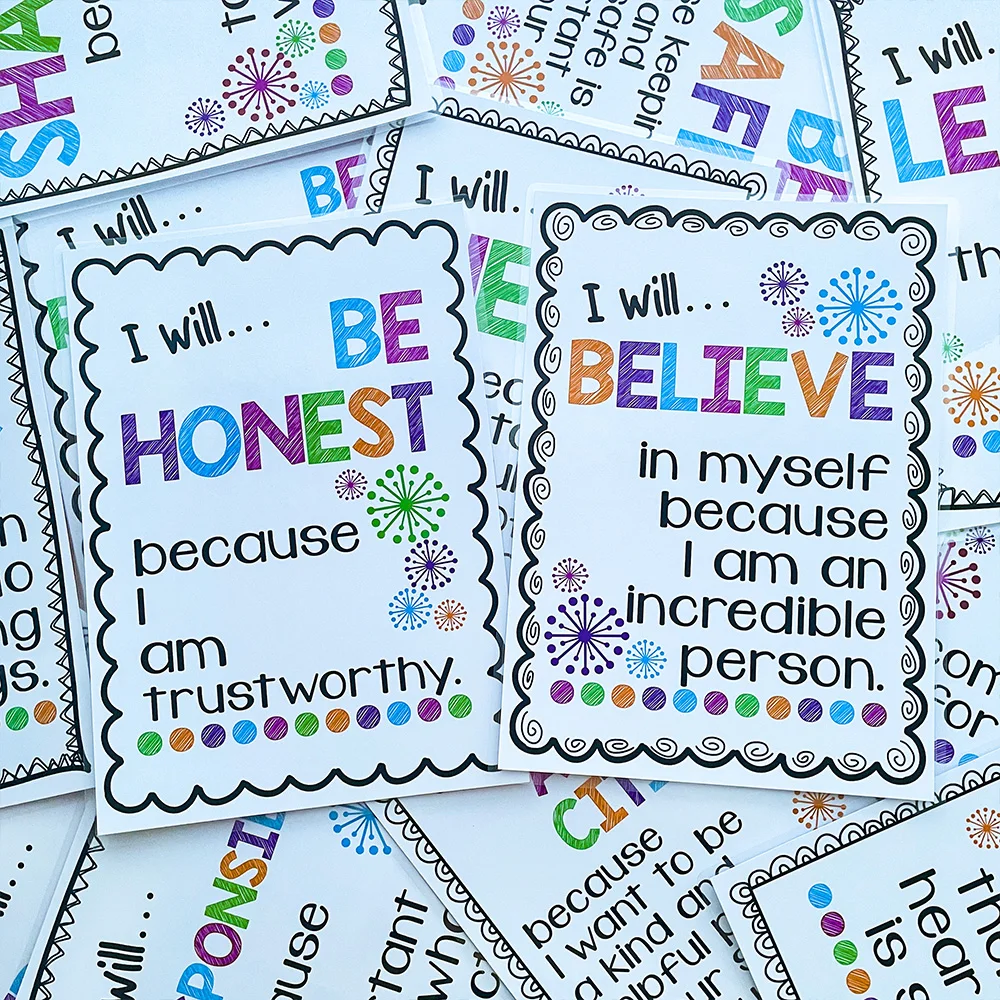 20 шт./компл. английский язык для детей A4 ПЛАСТИКОВЫЕ КАРТЫ класс правила детского