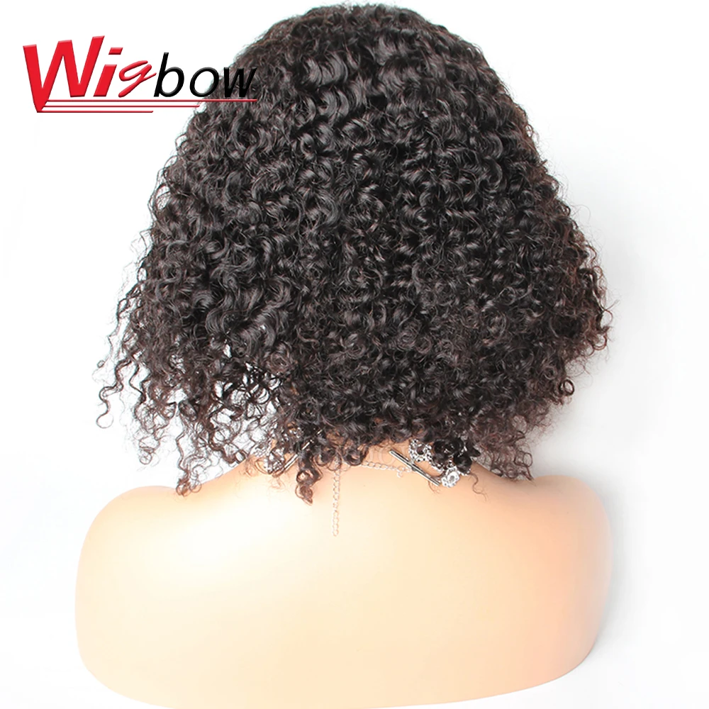 Волосы Wigbow OneCut Джерри вьющиеся 13*6 кружевные передние человеческие волосы