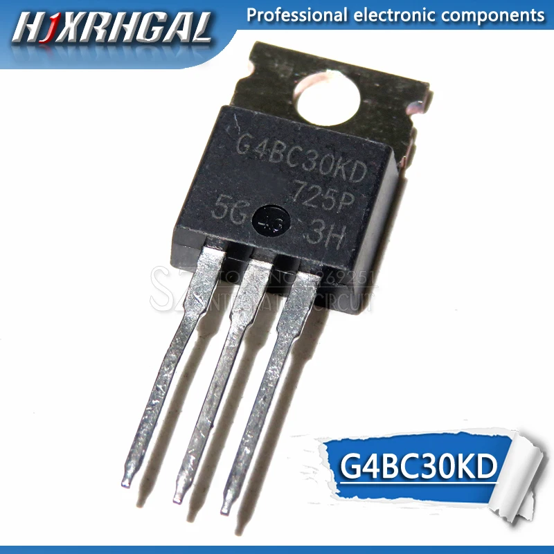 

1pcs IRG4BC30KD G4BC30KD 600V100W TO-220 new and original HJXRHGAL