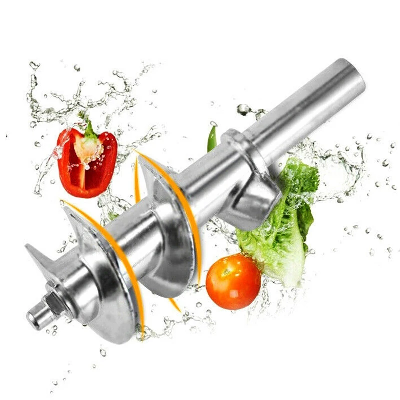 

Electric Meat Mincer Auger Screw For Caliber 55mm Sanitary Smooth edge