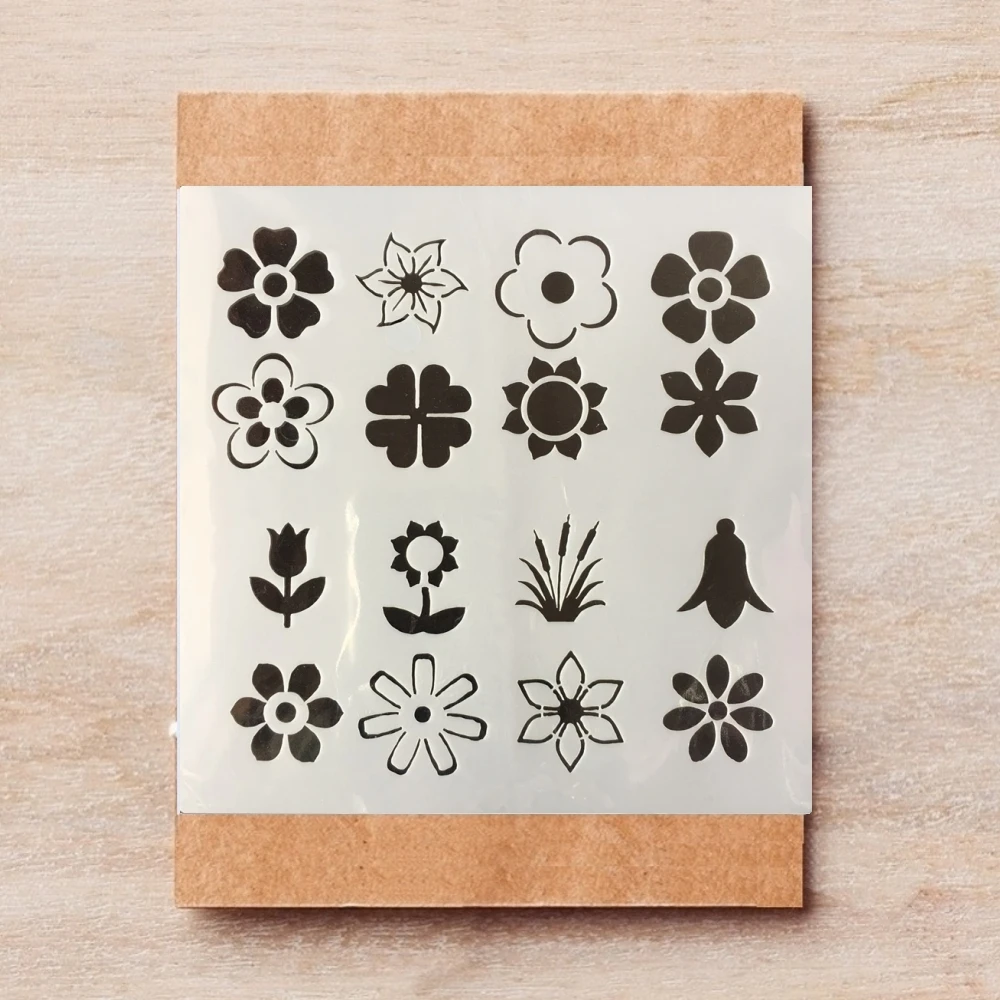 9 шт./компл. 13 см домашние луковые пузырьки сделай сам слойные трафареты картина