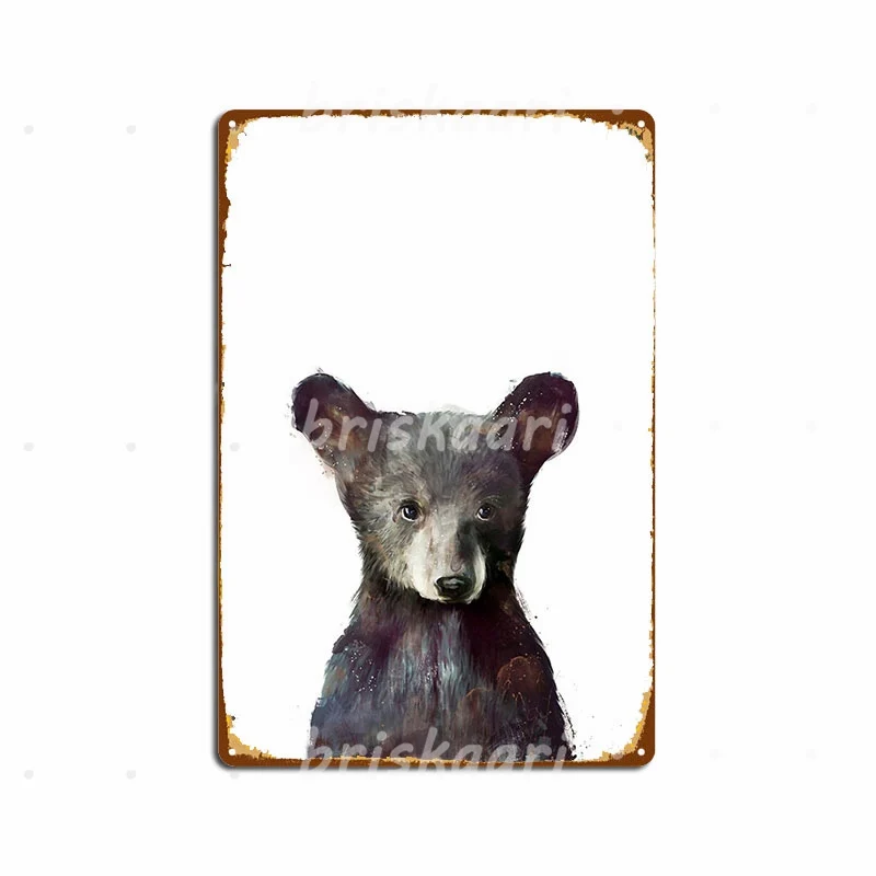

Маленький медведь металлическая пластинки со знаками дом настроить Кино Кухня металлический Плакаты