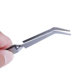 Ногтевой дизайн пинцеты щипцы из нержавеющей стали, многофункциональный зажим для ногтей, инструменты для маникюра, 1 шт.