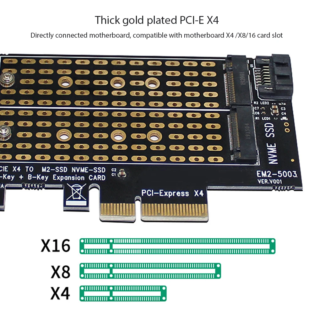 m 2 nvme к pci e 30 x4 высокоскоростная плат