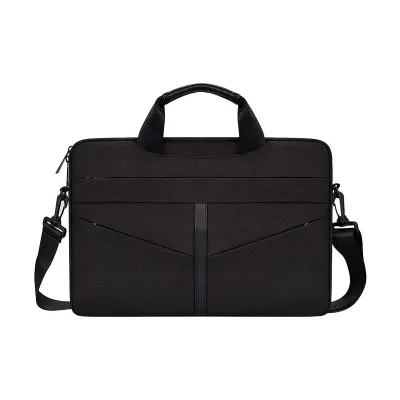 Black Сумка для ноутбука 15,6 Для Macbook air 13 чехол для ноутбука универсальный funda portatil 15,6 13 14 дюймов Сумка для ноутбука Модный чехол - Цвет: Black