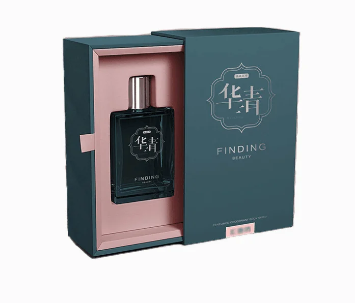 Атласная Выдвижная Подарочная коробка для духов роскошная косметики на заказ с