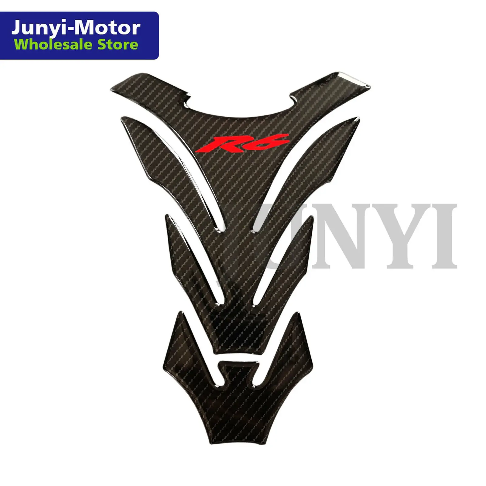 Для Yamaha R6 YZFR6 YZF600 2006-2016 накладка на бак газовая крышка тройной зажим вилка