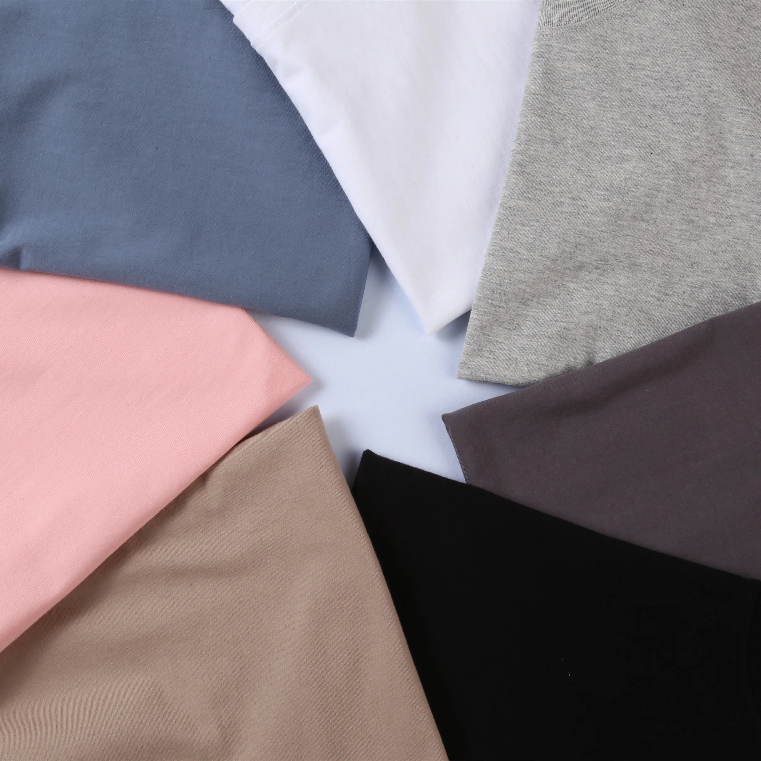 Мужская Однотонная футболка из 2021 хлопка с круглым вырезом лето 100% | одежда