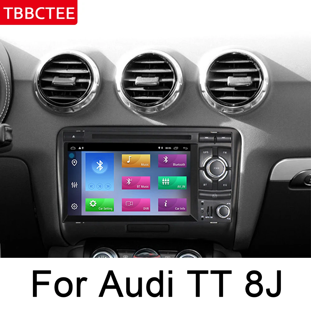 Автомобильный DVD-плеер MMI для Audi TT 8J 2006 ~ 2014 Android-плеер GPS-навигация мультимедийная