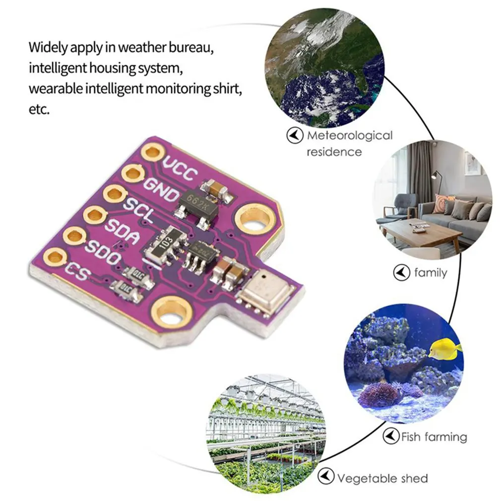 Датчик температуры и влажности воздуха BME680 | Электроника