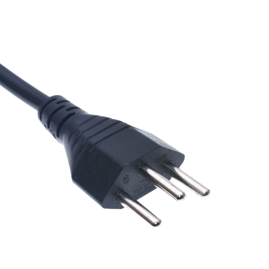 Швейцарский силовой кабель 1 шт. 3-контактный удлинитель питания IEC C13 5 м для ПК