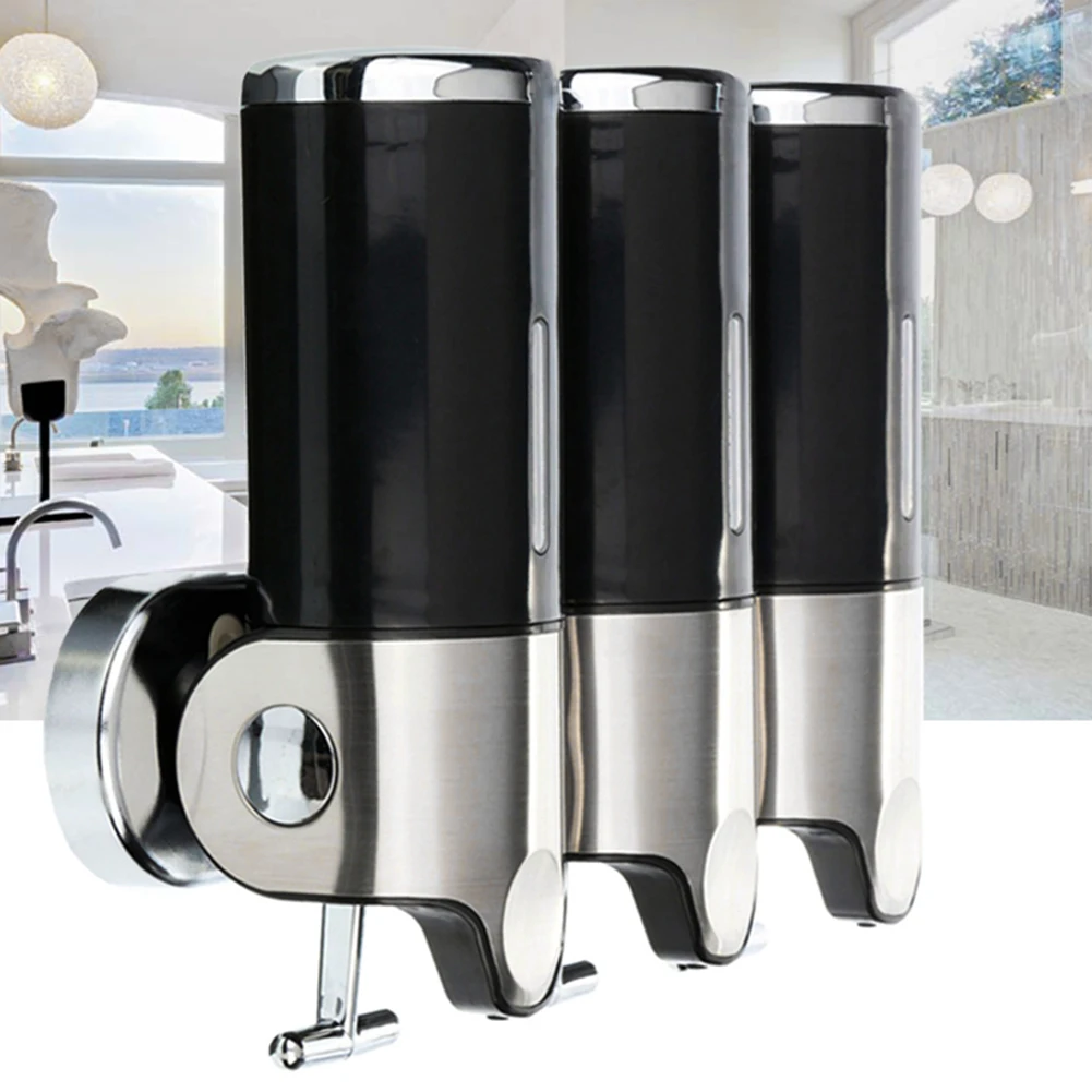

Soap Dispenser Manual Shampoo Bath Shower Dispenser Container Washing Gel Liquid Container Lotion Bottle for Family