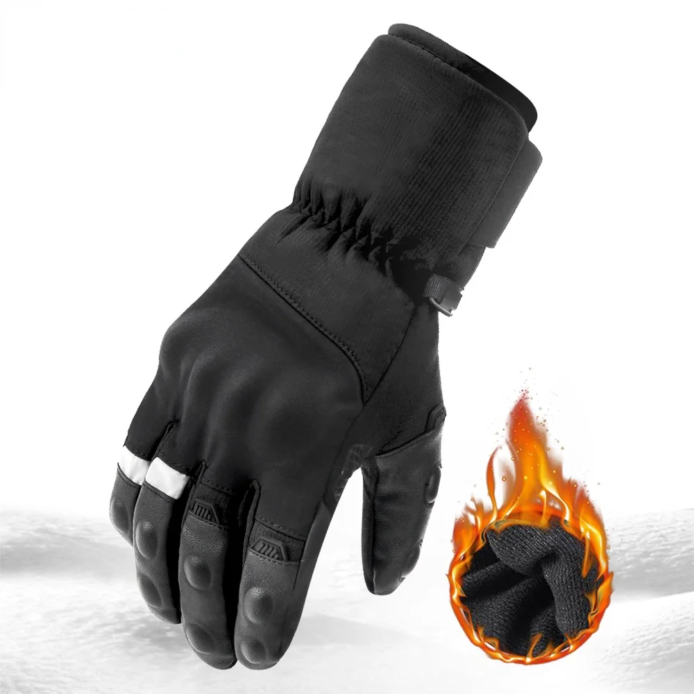 

Зимние мотоциклетные перчатки, водонепроницаемые мотоциклетные перчатки, ветрозащитные мотоциклетные перчатки, перчатки для сенсорного э...