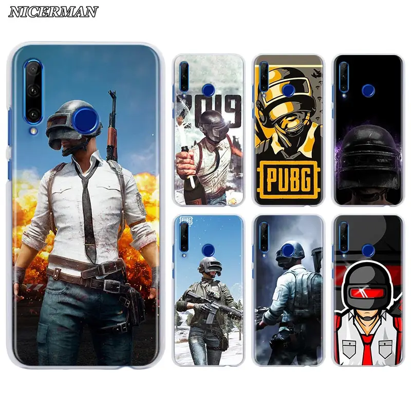 Чехол для телефона с игрой pubg Huawei Y7 Y9 Prime Y5 Y6 2019 Y7p Y5p Y8p Y9s Honor 8A 9A 9S 9C 9X Lite 20e Жесткий