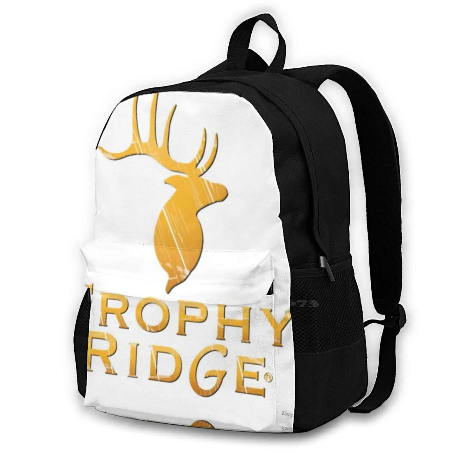  Рюкзак для мужчин женщин девочек Подростковый черный с Y образным бантом