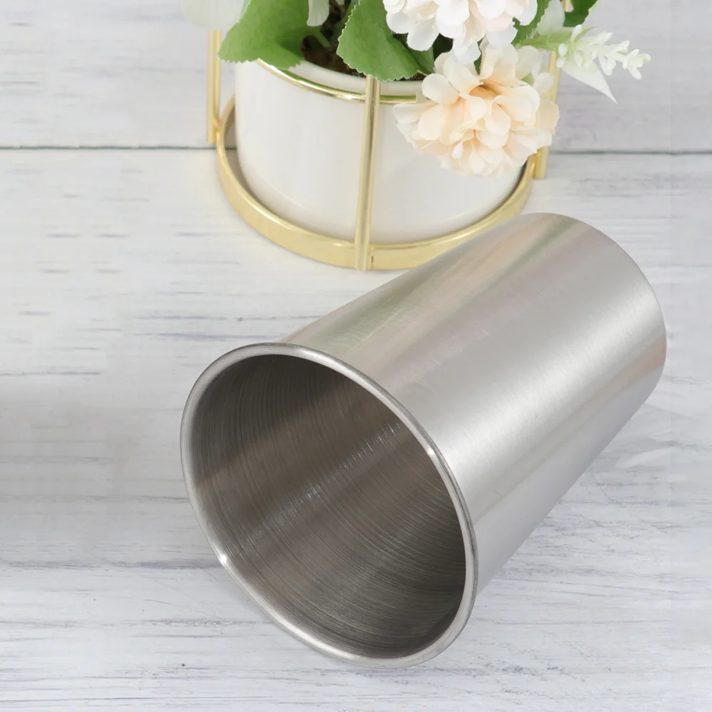 4 шт. 350 мл пивная кружка из нержавеющей стали портативная Однослойная напольная