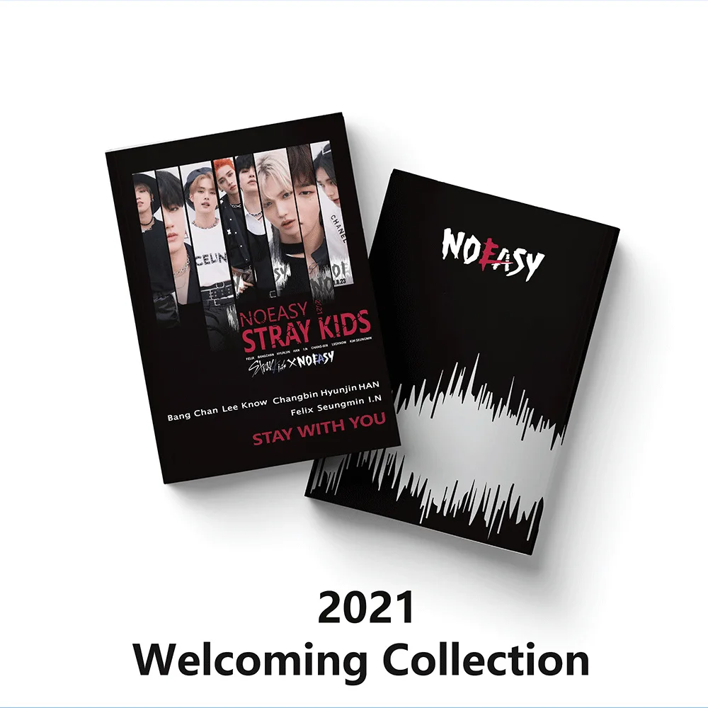 

Kpop Stray Kids NO EASY Mini Photo Album HD High Quality Photo Poster Book K-pop Straykids NoEASY