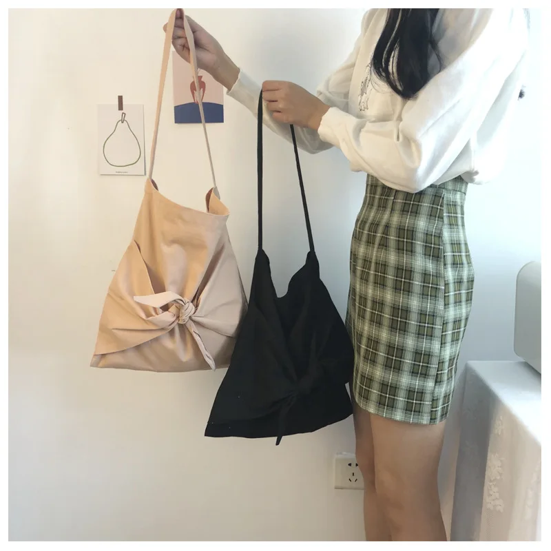 Однотонная черная Розовая белая хлопчатобумажная холщовая Экологически чистая