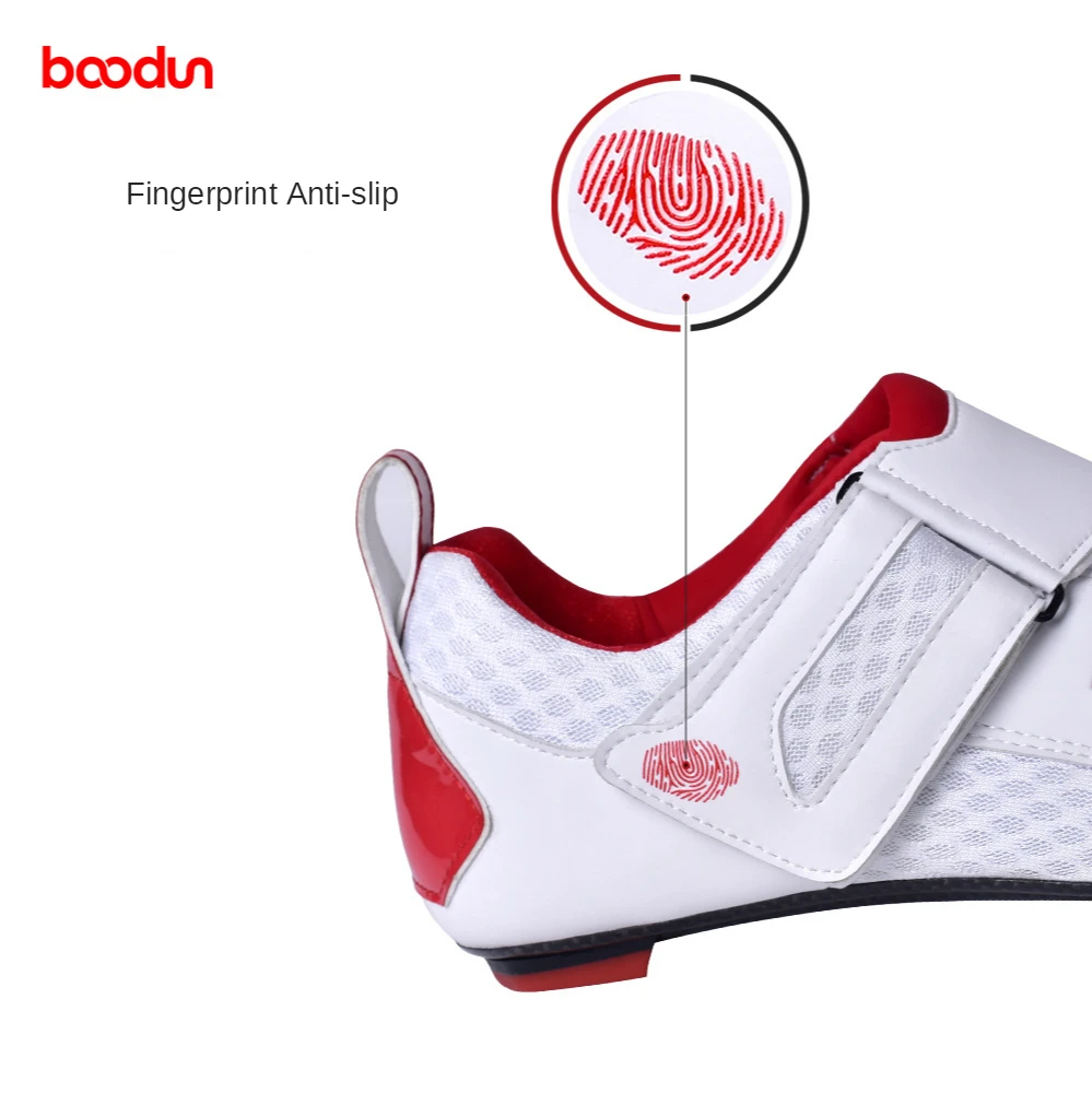 Boodun/Мужская обувь для велоспорта Обувь шоссейного велосипеда с подошвой из