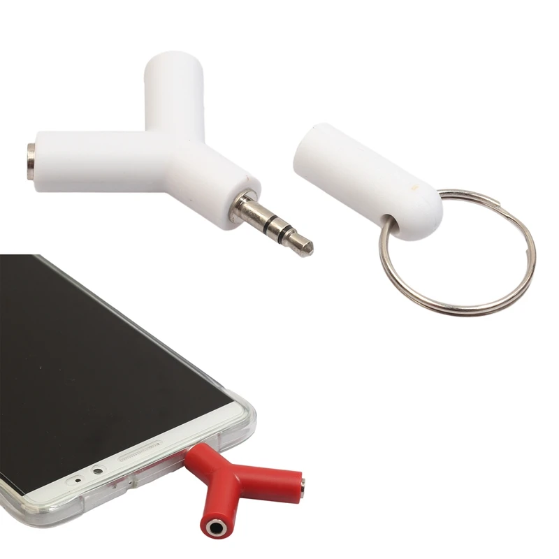 Наушники сплиттер Y Тип o Пара два в одном гарнитура слушать вместе