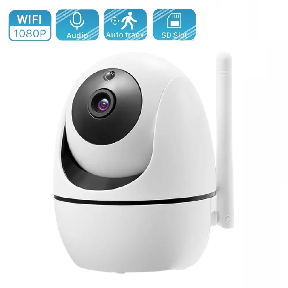 

1080P IP Камера приложение Tuya автоматическое слежение за Wi-Fi, Беспроводной функции панорамирования, наклона и H.265 P2P ИК умный дом безопасности Камеры Скрытого видеонаблюдения Камера двухстороннее аудио